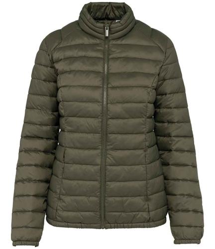 Native Spirit Ladies Lightweight Recycled Padded Jacket - ORK - XS